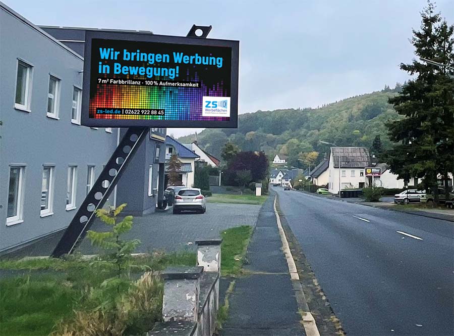 Außenwerbung LED, Eifel